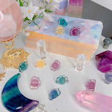 Load image into Gallery viewer, Honey Bee Fluorite Crystal