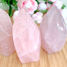 Load image into Gallery viewer, Rose Quartz Flames