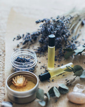 Load image into Gallery viewer, Chakra Balance & Cleanse Roller Ball Blend + Crystal