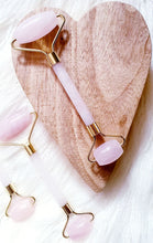 Load image into Gallery viewer, Rose Quartz Facial Sculpture and Massaging Wand