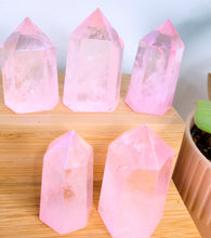 Load image into Gallery viewer, Pink Angel Aura Quartz Point