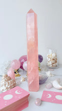 Load image into Gallery viewer, Rose Quartz Tower
