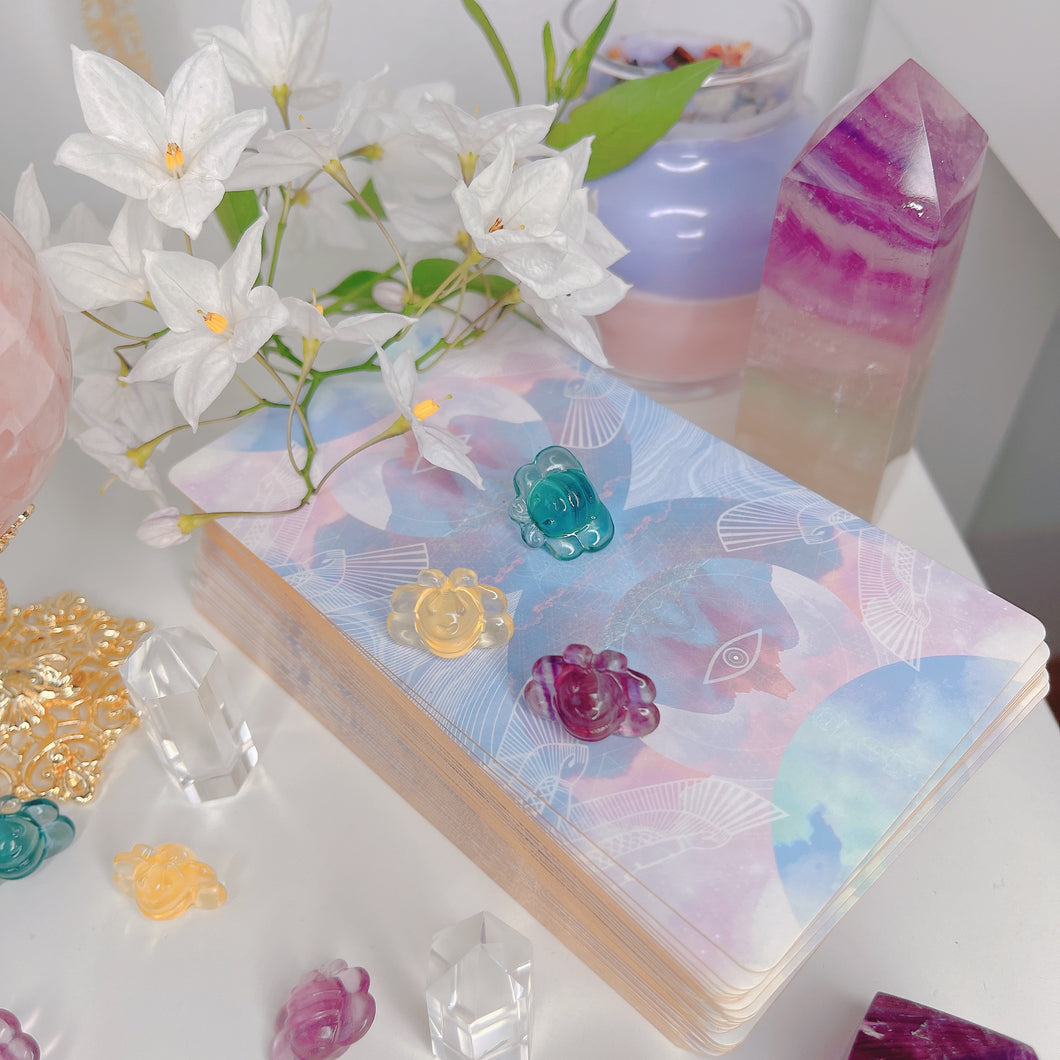 Honey Bee Fluorite Crystal