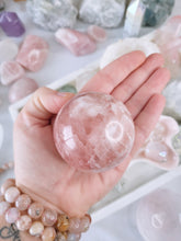 Load image into Gallery viewer, Pink Caribbean Calcite Sphere
